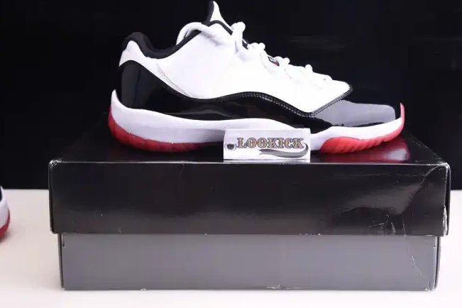 Air AV2187-160 Retro 11 Jordan Bred Low Concord 0407